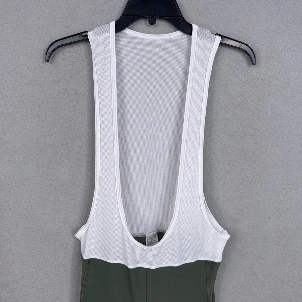 NeoPro Cycling Bib Shorts Mens 4XL Green Solid Padded Road Bike Athleisure